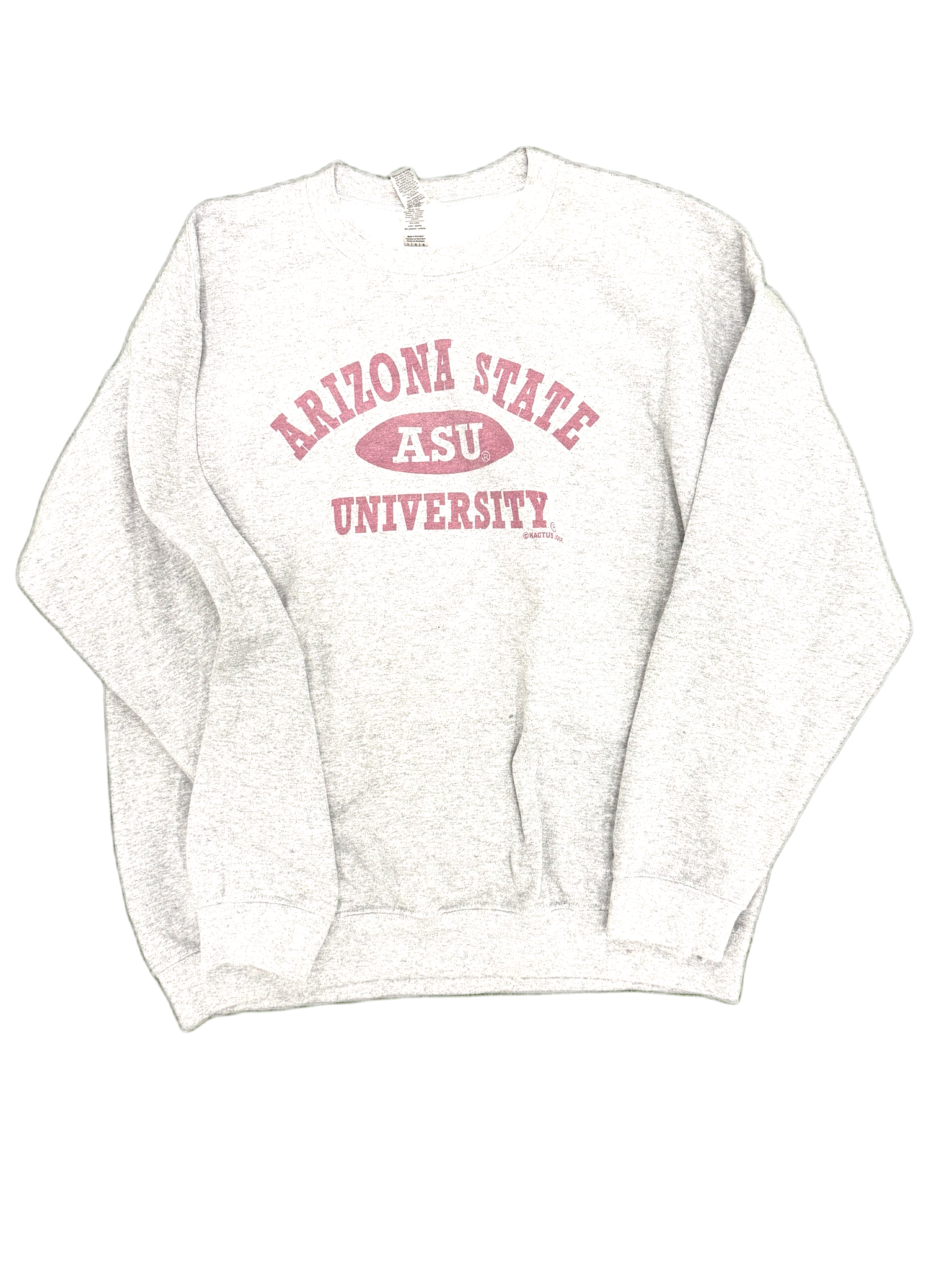 Gray Arizona State University crewneck sweatshirt