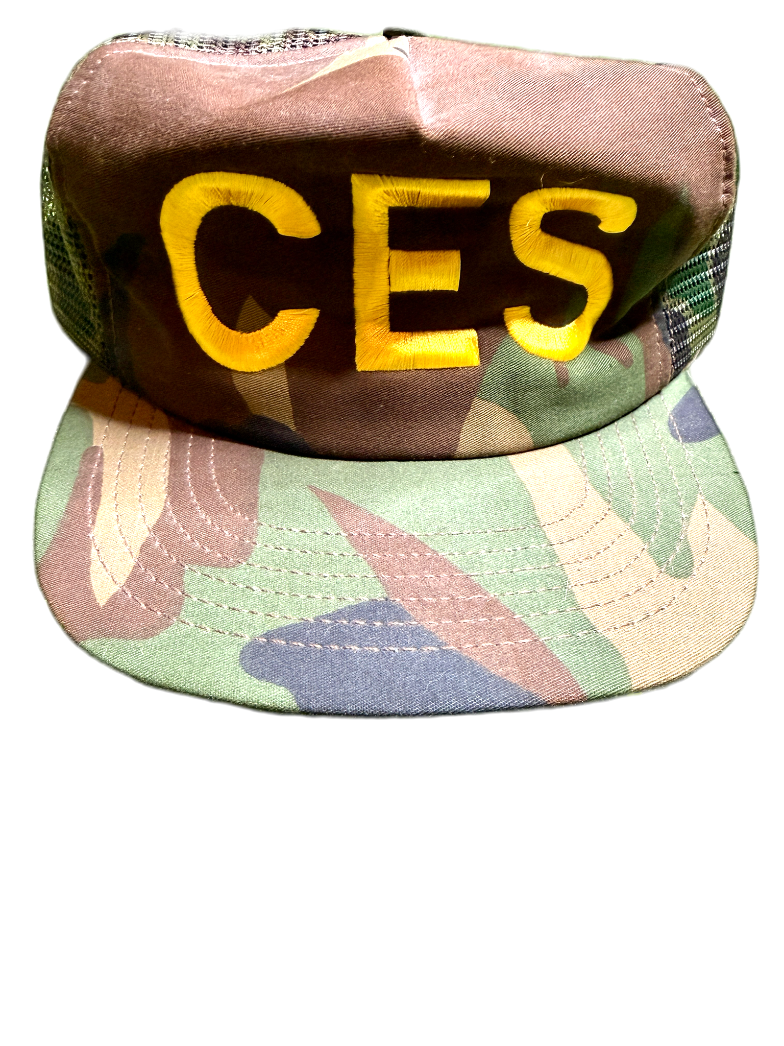 Vintage CEG Civil Engineer Group Military Trucker Hat