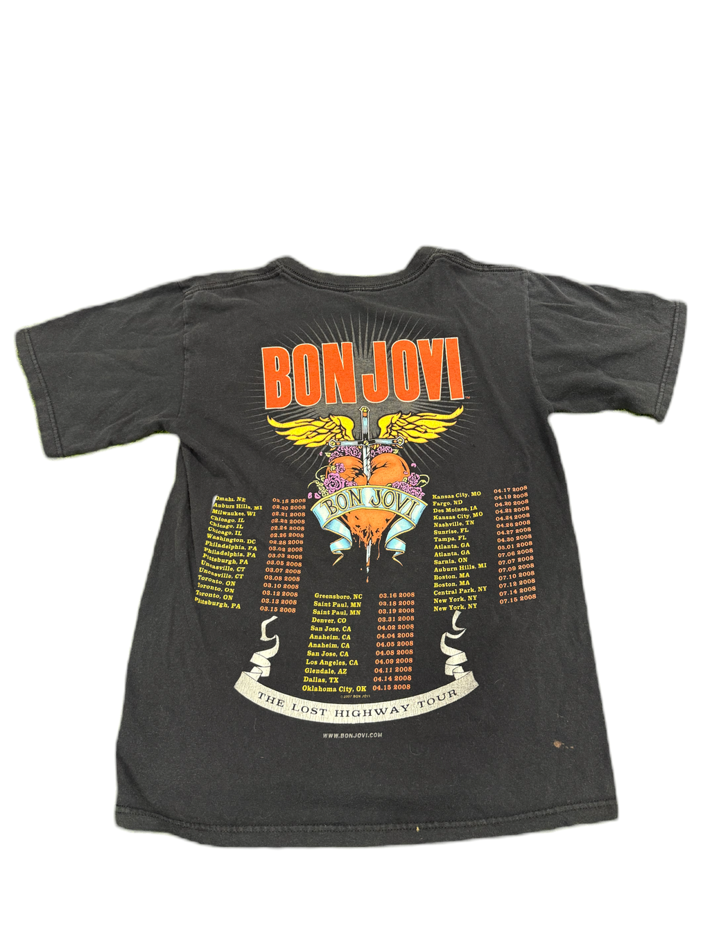 Bon Jovi Lost Highway Tour 2000 Tee