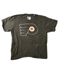 Black Philadelphia Flyers hockey tee