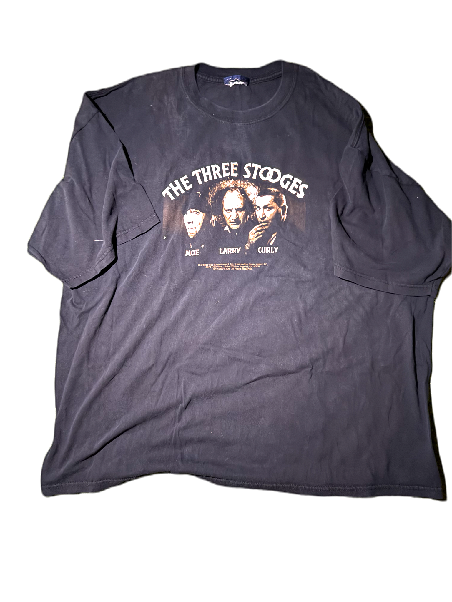 Vintage Three Stooges Tee (Fits like XL)